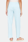 Rosaline Symmetry Knit Cotton Pyjama - Crystal Blue — thumbnail 3
